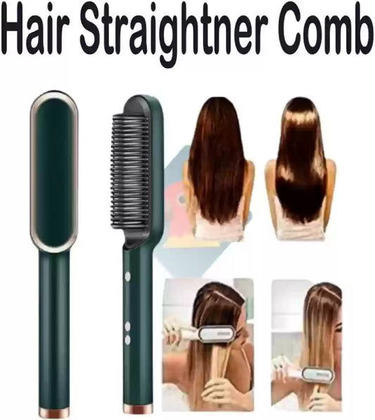 Fast Dry and  Hair Straightener Brush